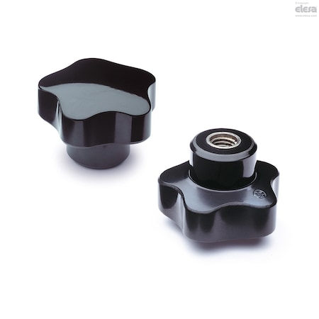 Elesa Stainless steel boss, threaded hole, VC.192/50 S-3/8-16-INOX VC.192-SST (inch sizes)